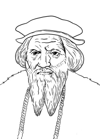 John Cabot Coloring Page